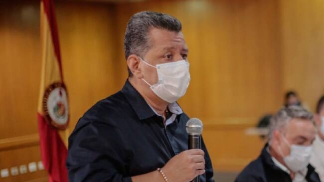El gobernador del Tolima, Ricardo Orozco.