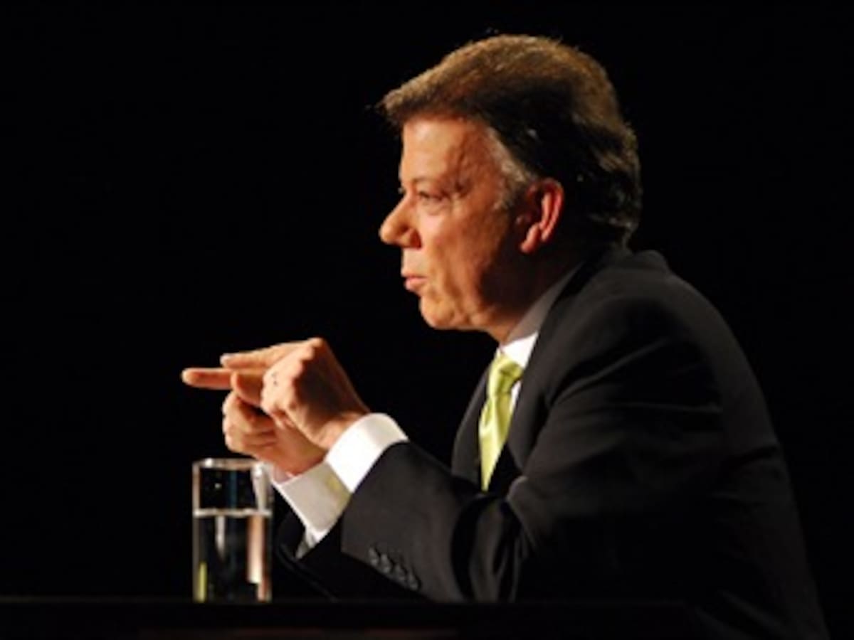 Las frases destacadas del discurso de reeleción del presidente Santos