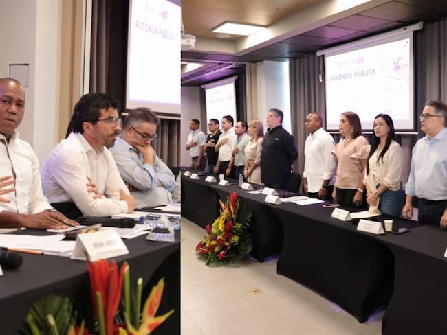 Audiencia pública convocada en Santa Marta por la Comisión Accidental de seguimiento a Air-e y Afinia