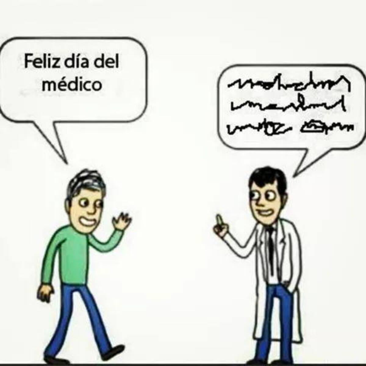 Las redes sociales destacan las cualidades de los médicos e ironizan con algunas de las curiosidades de la profesión. Fotos: Redes y Difusión.
