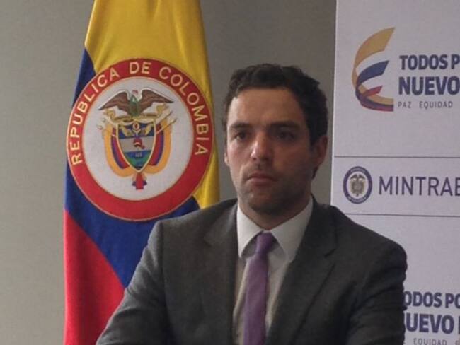 Luis Ernesto Gómez, viceministro de trabajo.