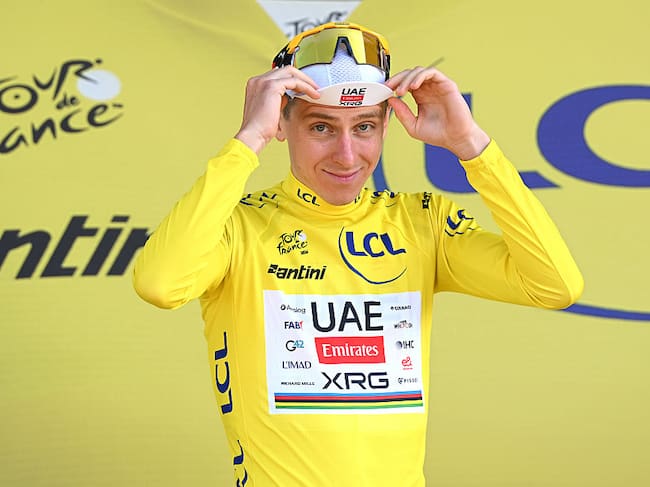 Tadej Pogacar, el líder del Tour de Francia / Getty Images