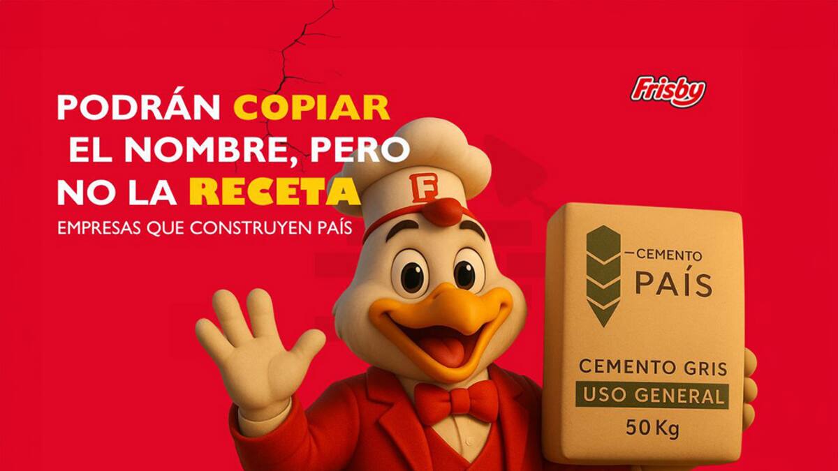 Cemento País se solidariza con Frisby: “un gesto de apoyo a la industria nacional”