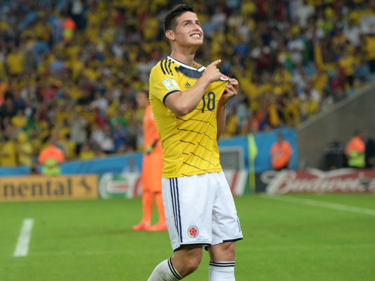 El golazo de James a Uruguay en '8 bit' y en la voz del 'Tato' Sanint