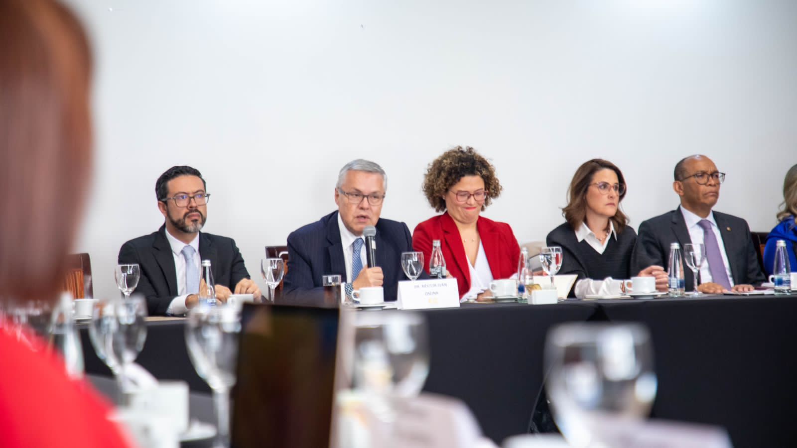 Primera sesión de la Comisión de Expertos de la Reforma a la Justicia. Foto: Minjusticia