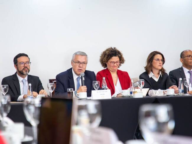 Primera sesión de la Comisión de Expertos de la Reforma a la Justicia. Foto: Minjusticia