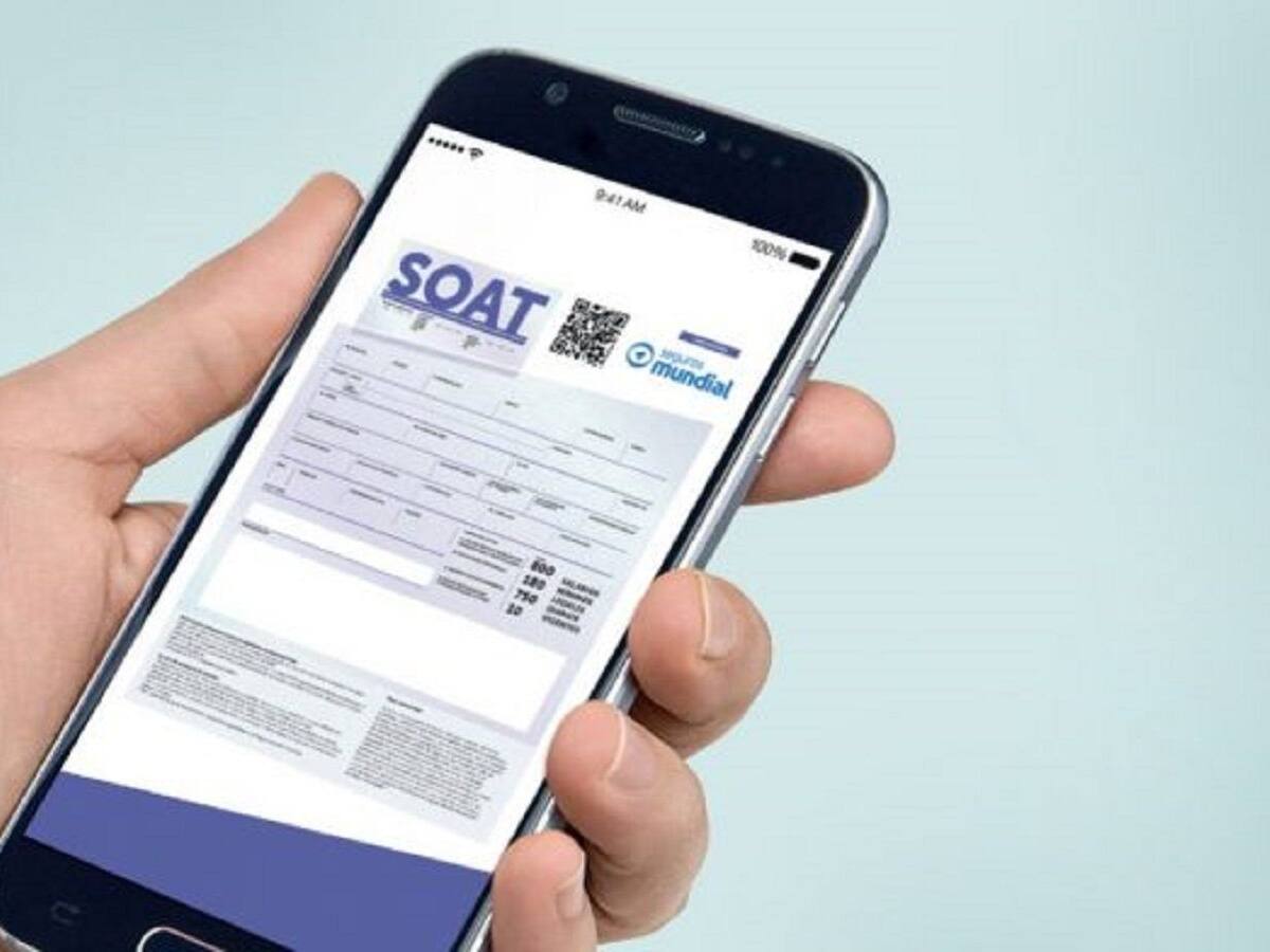 ¿Cómo descargar el certificado del SOAT electrónico y guardarlo en su celular?