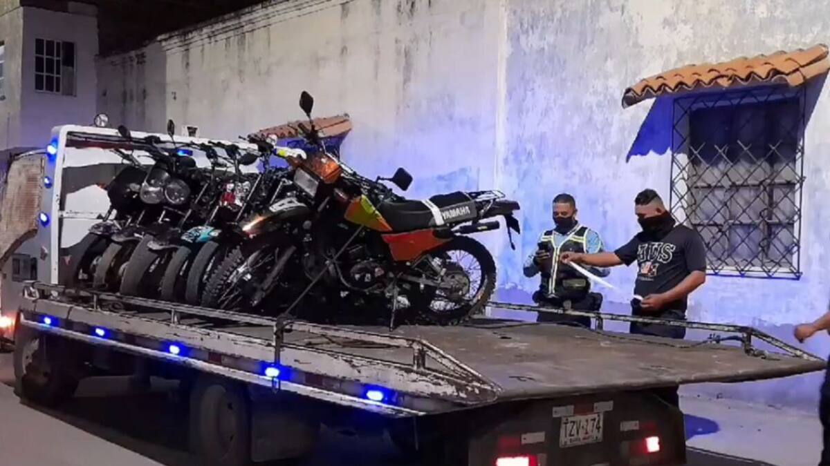 En Santa Marta frenan a 50 motociclistas por participar en piques ilegales