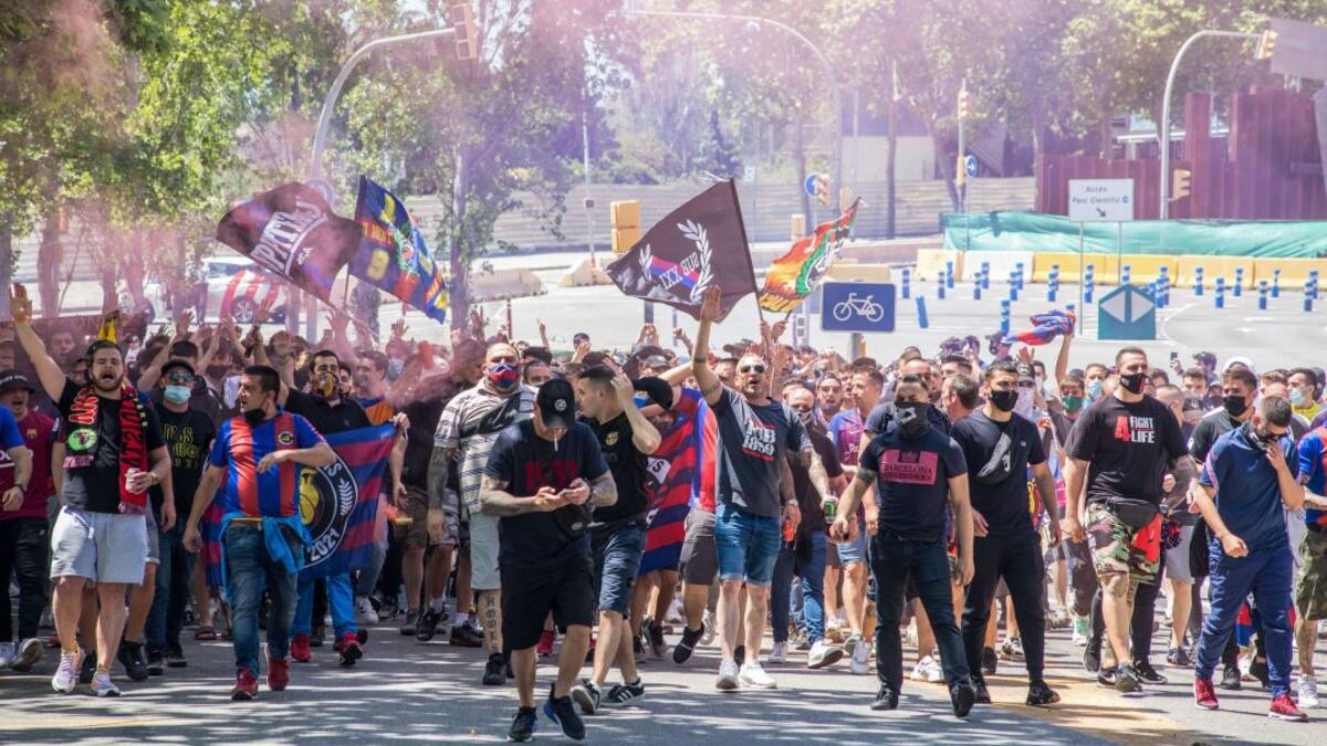 'Boixos Nois', la barrabrava del Barça que fue desarticulada