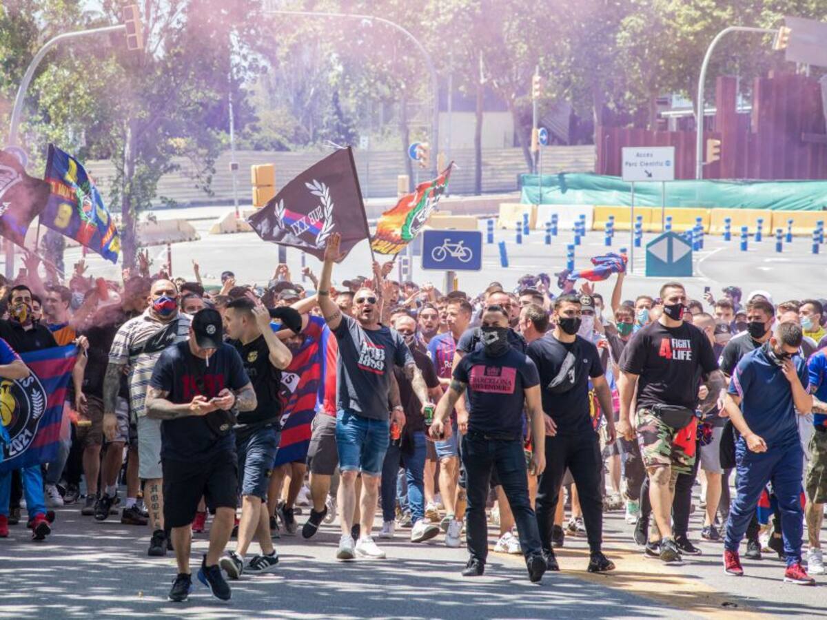 'Boixos Nois', la barrabrava del Barça que fue desarticulada