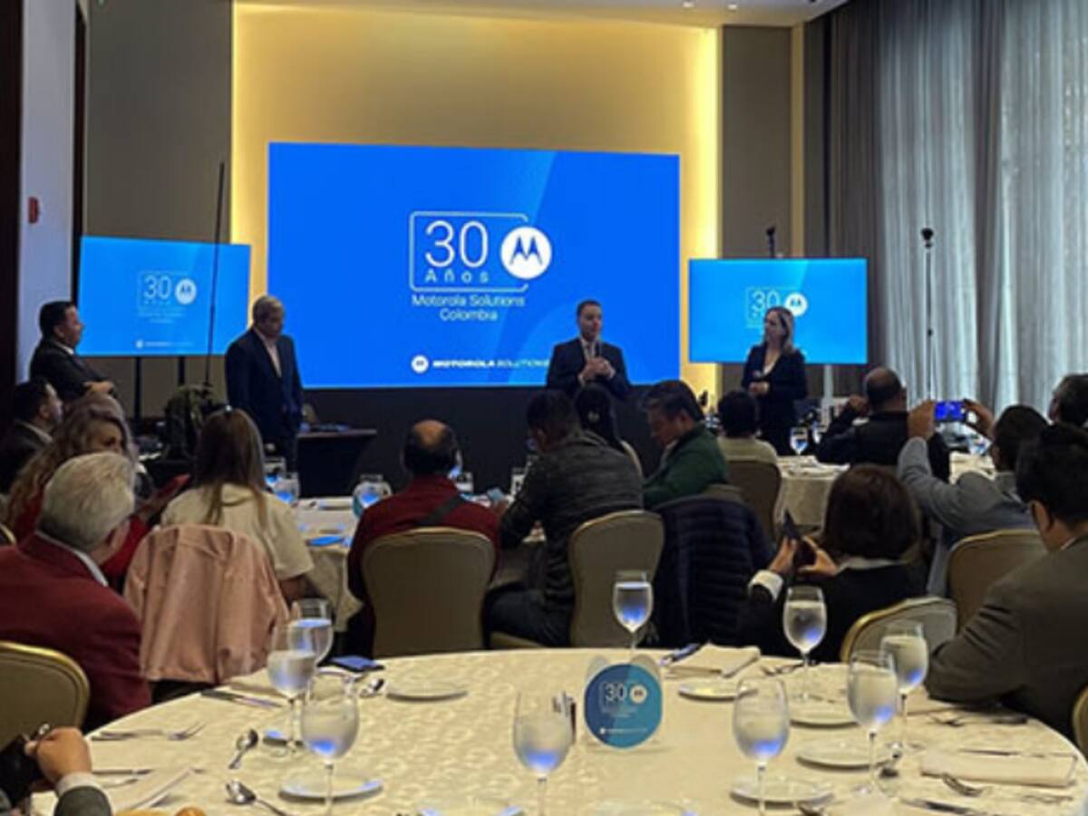 Motorola Solutions celebra 30 años de innovación en Colombia