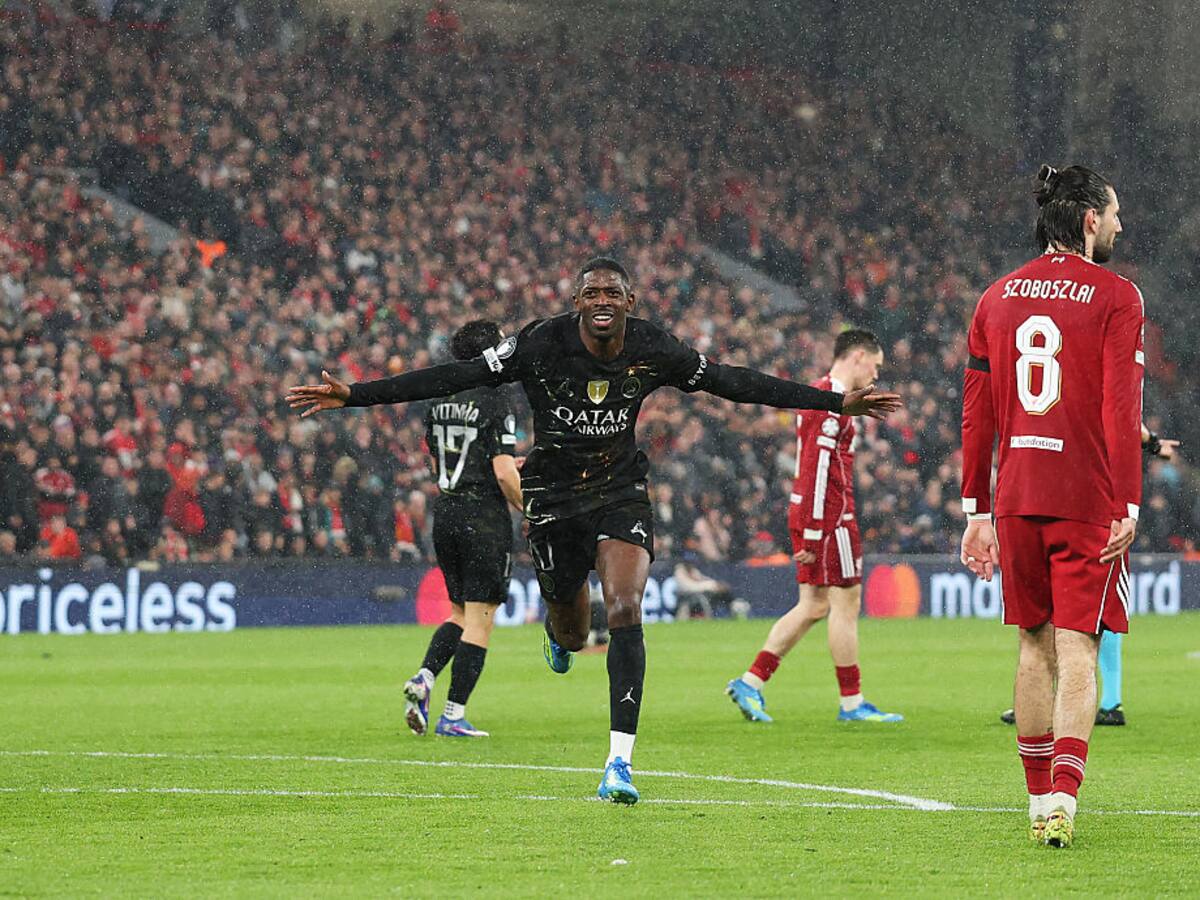Liverpool 0-2 PSG, cuartos de final vuelta Champions League: resumen y goles del partido