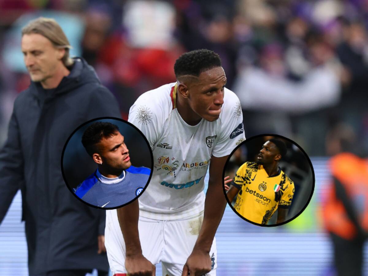 Yerry Mina cierra el año con polémicas: vea el caliente cruce con Lautaro y la agresión a Thuram