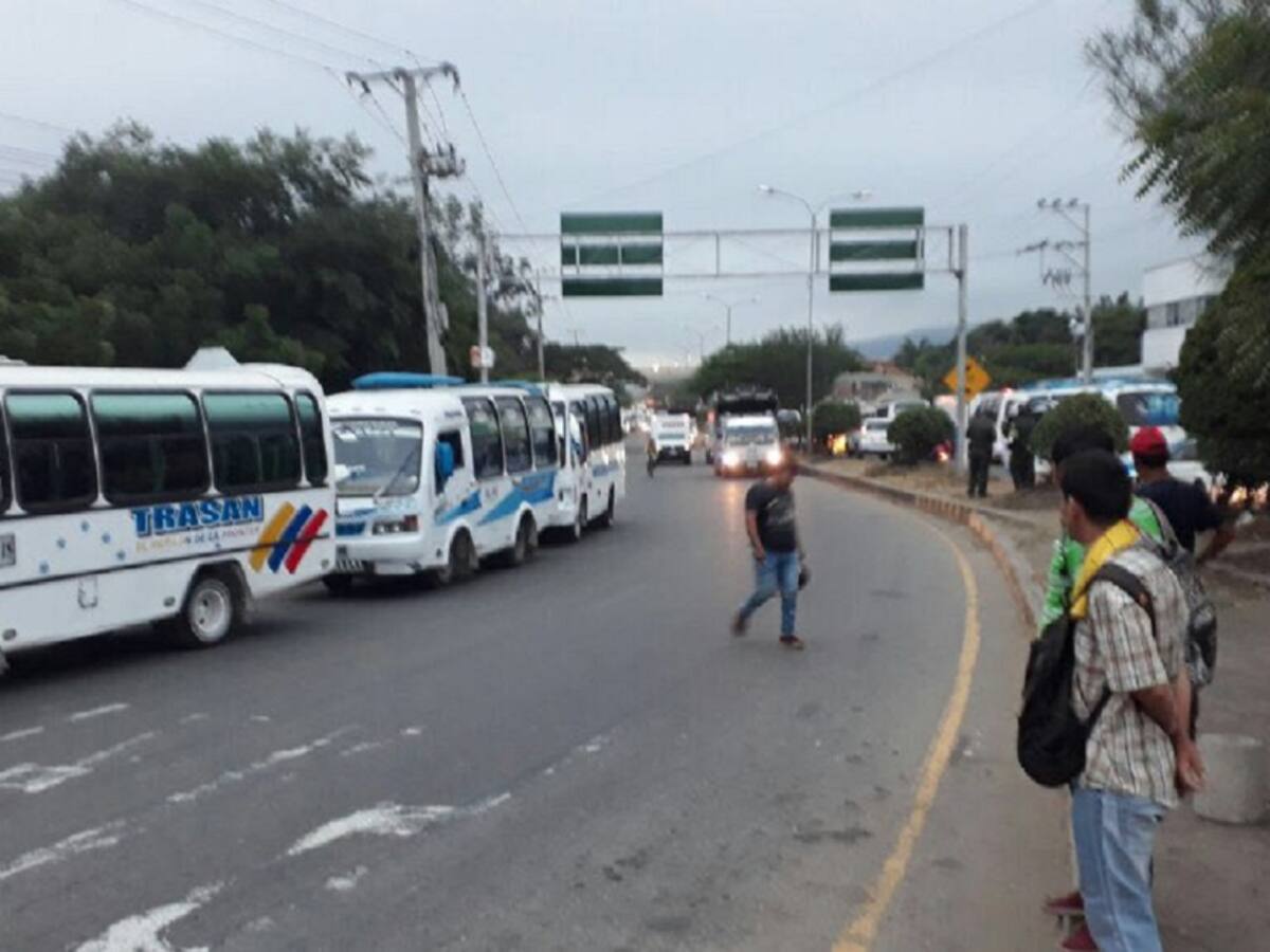 Transportadores listos para prestar el servicio el día sin carro en Cúcuta