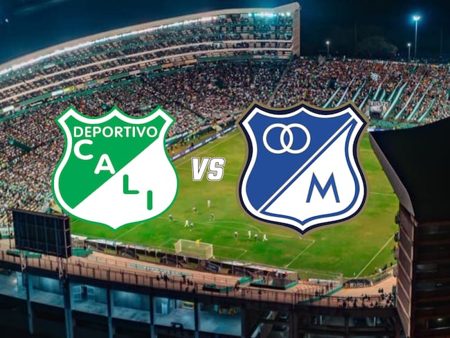 🔴EN VIVO Cali vs Millonarios: siga la transmisión del clásico añejo en Palmaseca