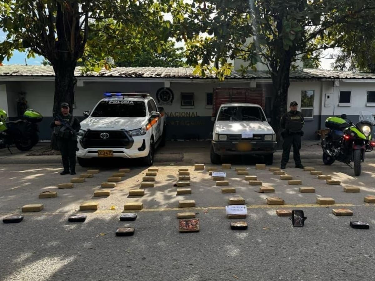 Cayó en vías del Tolima un cargamento de cocaína avaluado en más de $500 millones