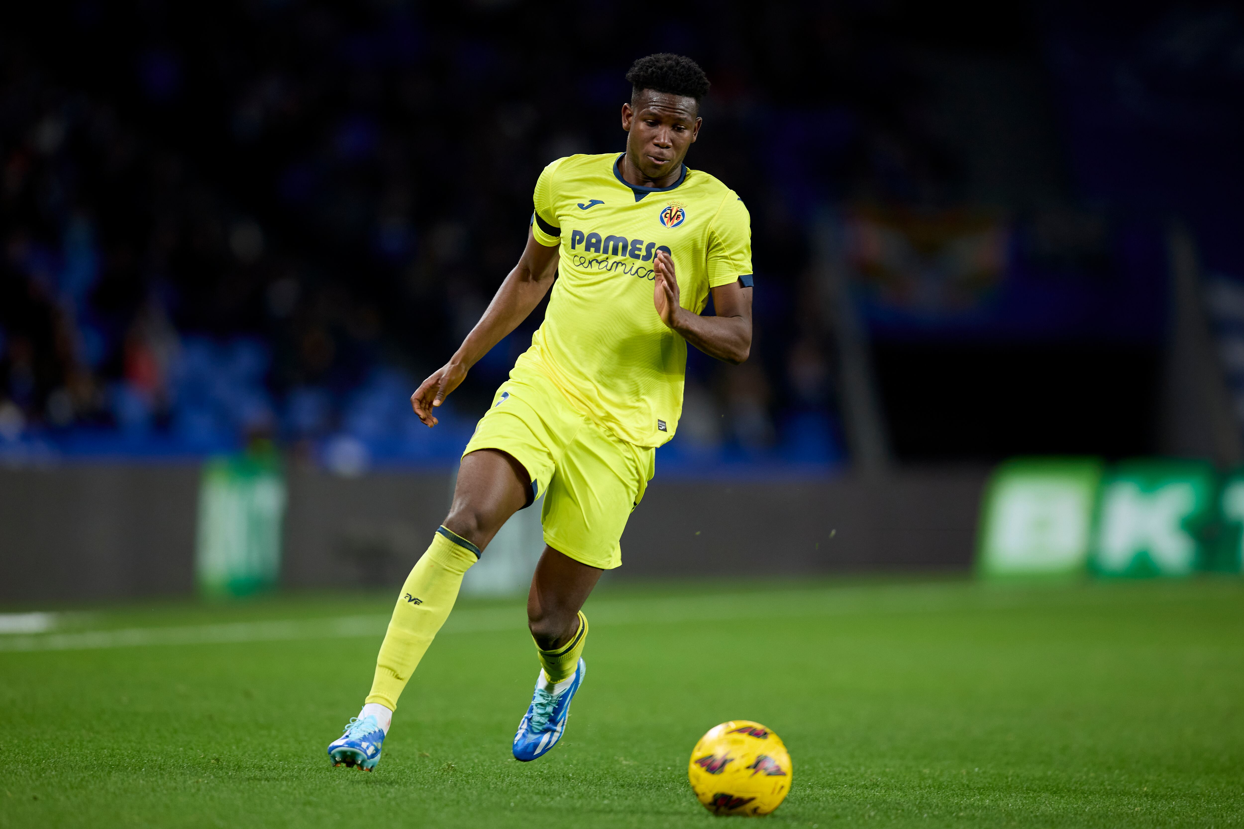 Yerson Mosquera, defensor central del Villarreal CF. (Photo by Ion Alcoba Beitia/Getty Images)