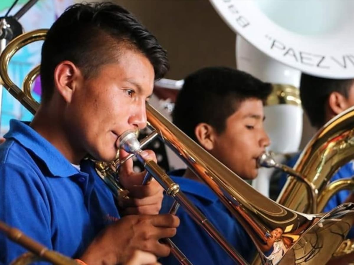 Con bambucos, pasillos y cumbias, niños del Cauca le aportan a la paz