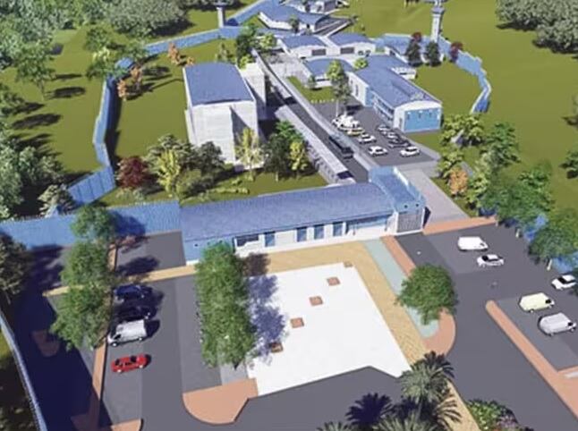 Render de la cárcel de El Pílamo. / Suministrada (Gobernación de Risaralda)