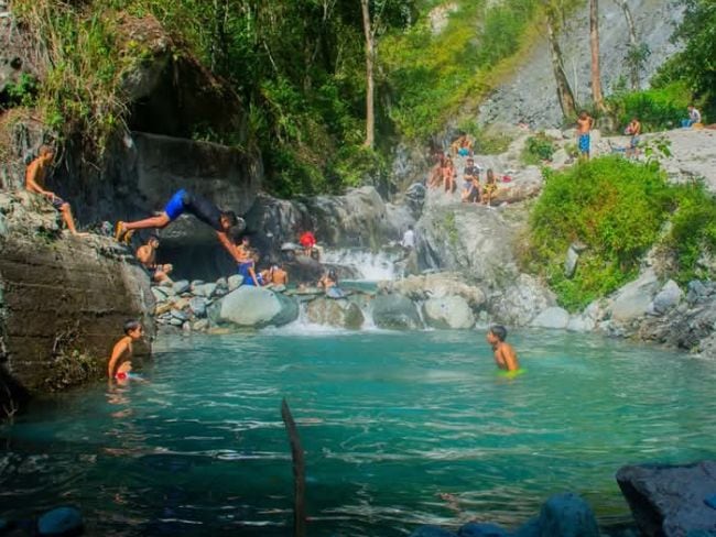 'Quebrada Las Perdices', foto tomada de Facebook de Alcaldía de Guayabetal.