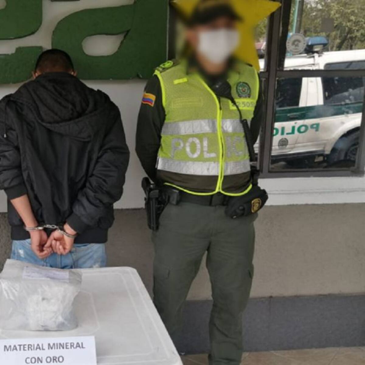 Detenido por presunto robo de oro en una mina de Manizales