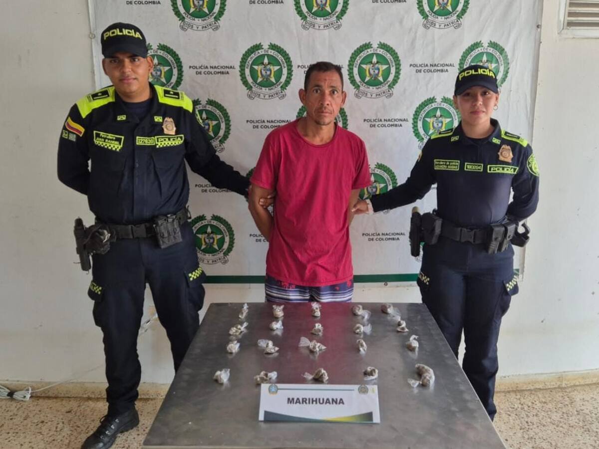 Capturados dos presuntos expendedores en Mahates, Bolívar