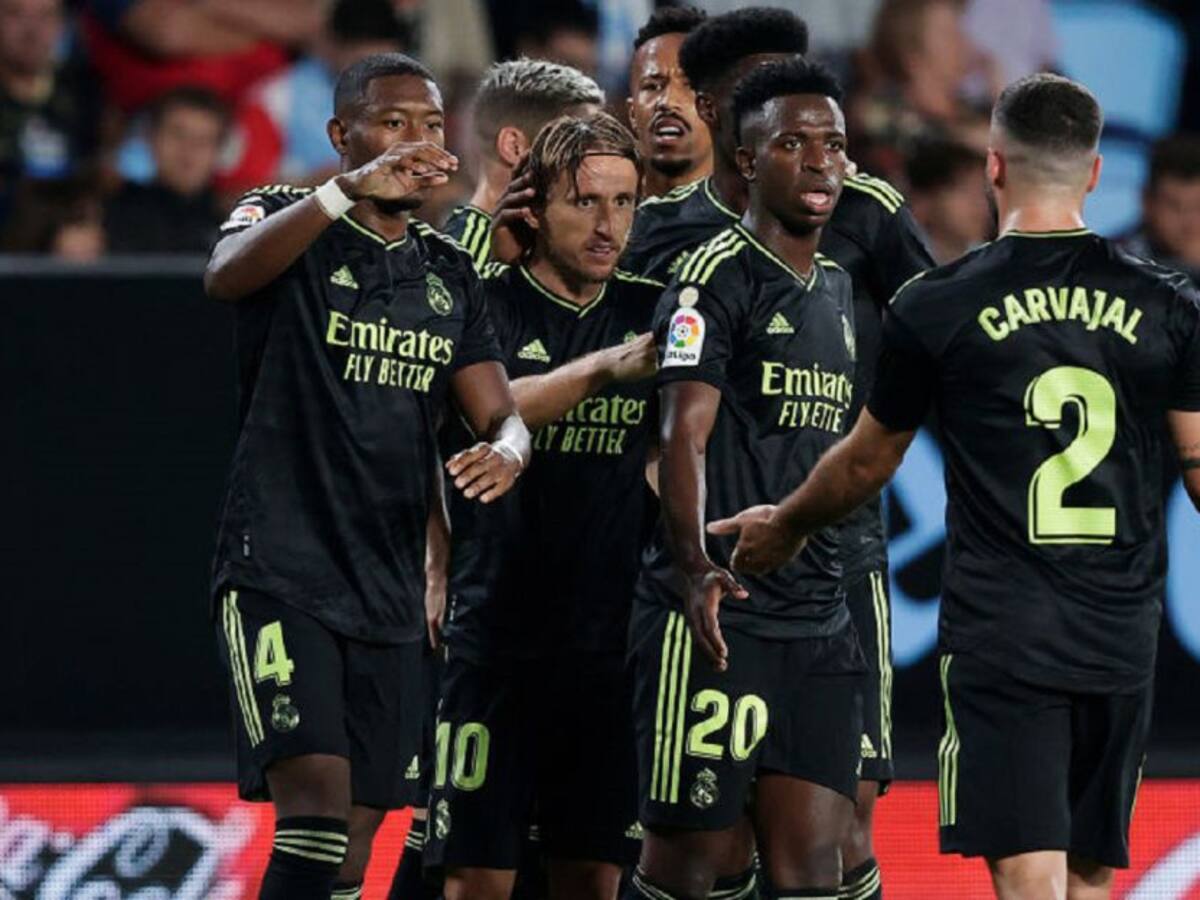 Real Madrid, al ritmo de Luka Modric, goleó a Celta de Vigo