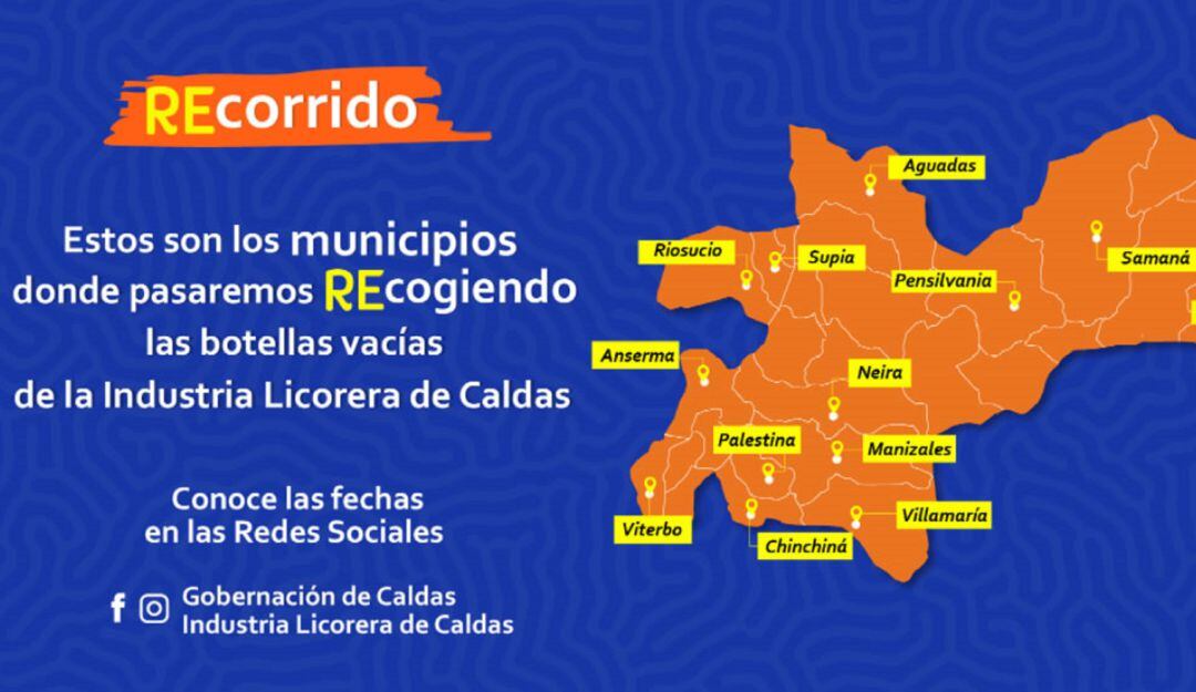Plan REcorrido para recolectar botellas de la ILC