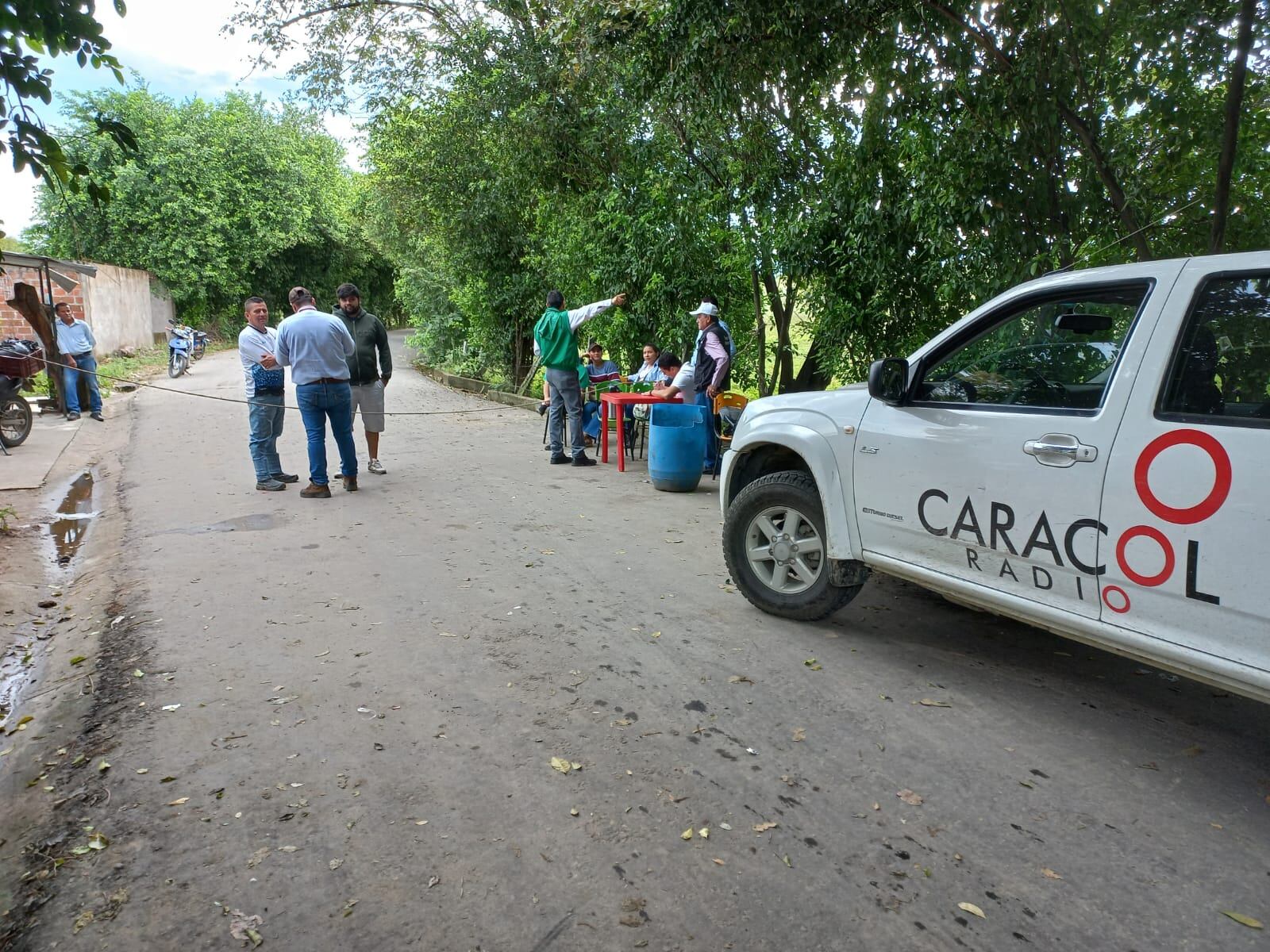 Se espera en las próximas horas se pueda llegar a un acuerdo entre la comunidad y las autoridades.