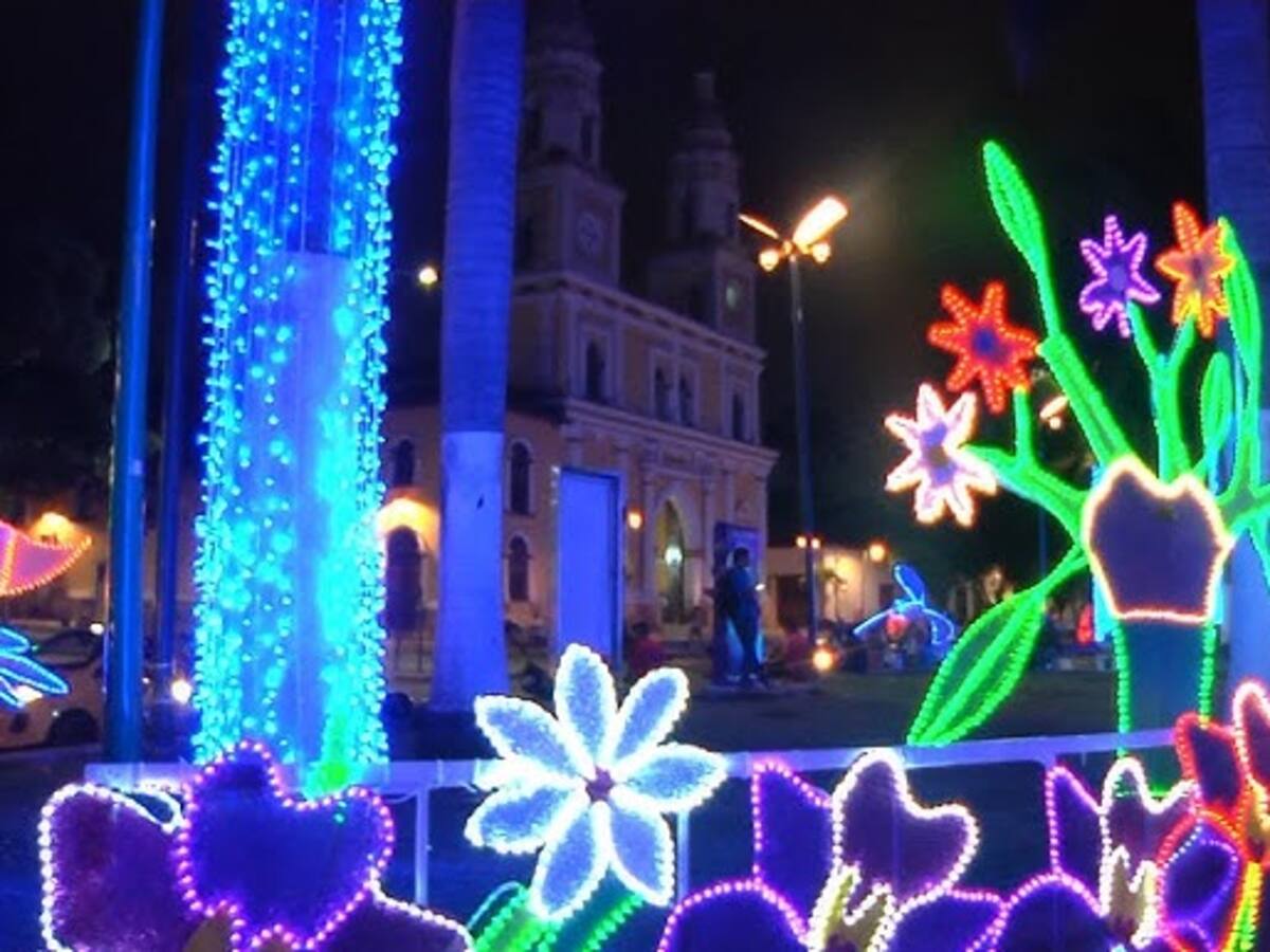Entérese: Estos serán los 12 parques de Bucaramanga que estarán con alumbrado navideño