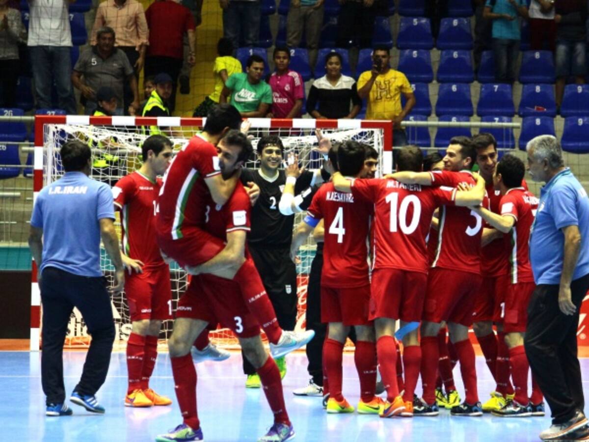 Irán hace historia y se queda con el tercer lugar del Mundial Fútsal de Colombia
