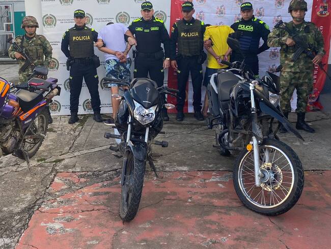 Cuatro personas fueron capturadas en el sur del Tolima