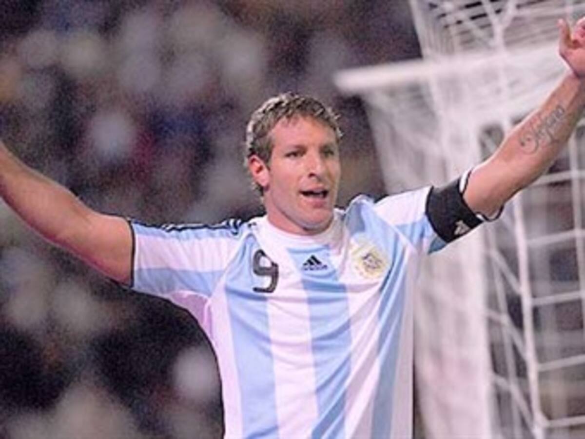 MUNDIAL/ Martín Palermo estaría con Argentina en Sudáfrica