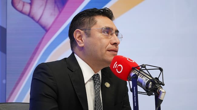 Cristian Quiroz, presidente del Consejo Nacional Electoral (CNE)
