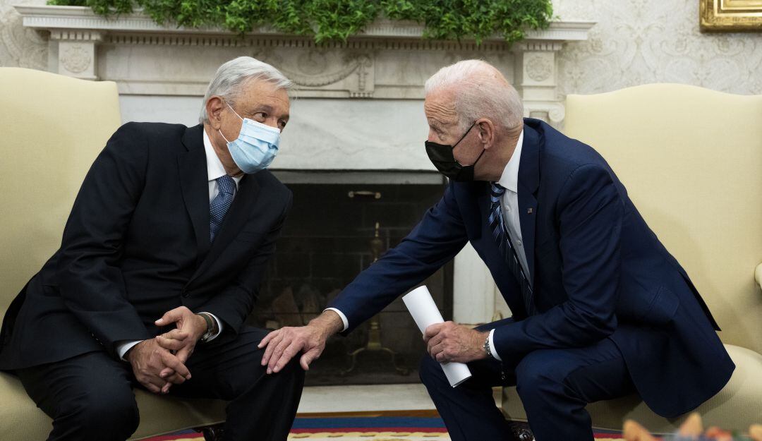 Andrés Manuel López Obrador y Joe Biden