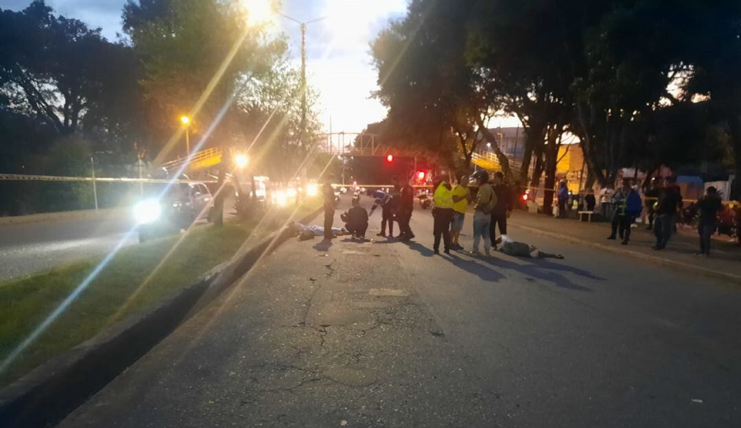 Accidente de tránsito calle 69 con carrera 5 Ibagué