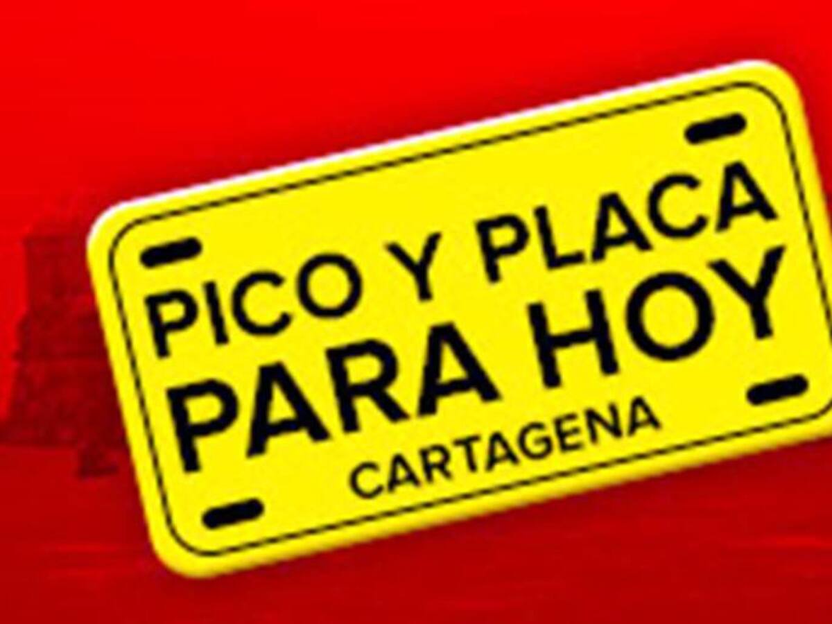 El pico y placa en Cartagena