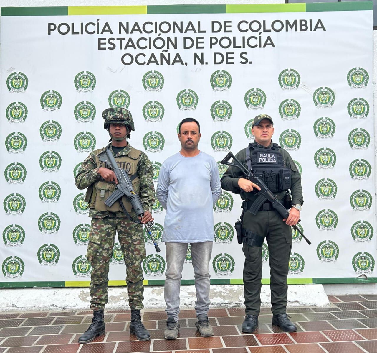 A la cárcel hombre que extorsionaba a nombre del Clan del Golfo / Foto Policía Nacional