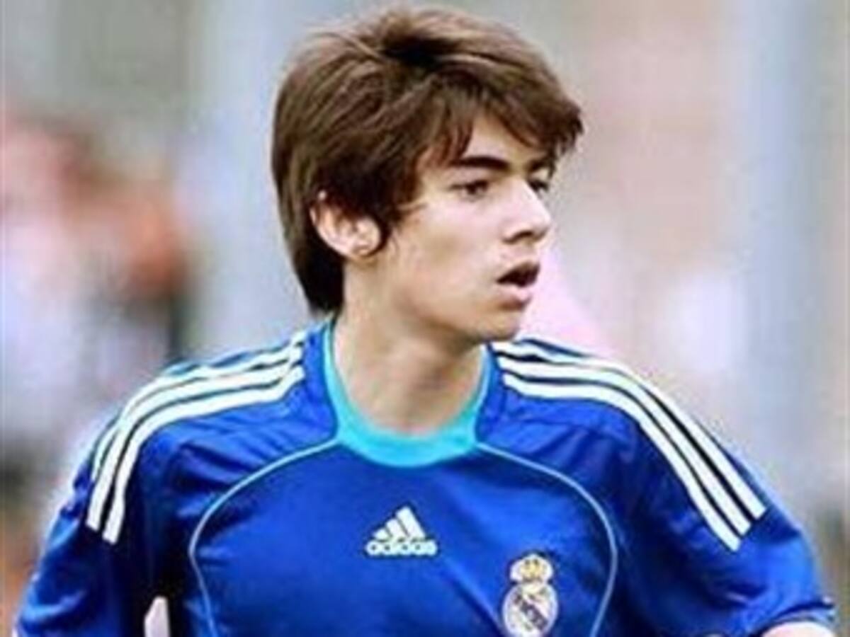 Enzo Zidane entrenó con el primer equipo del Real Madrid