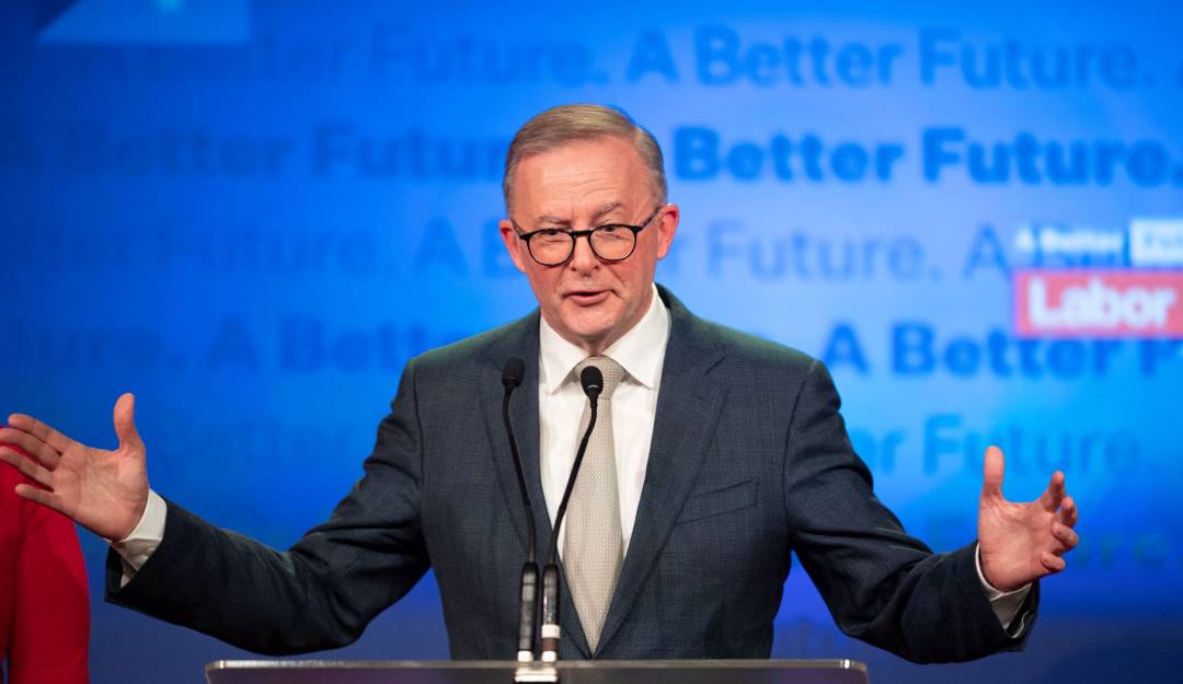 El líder laborista australiano, Anthony Albanese.            Foto: Getty 