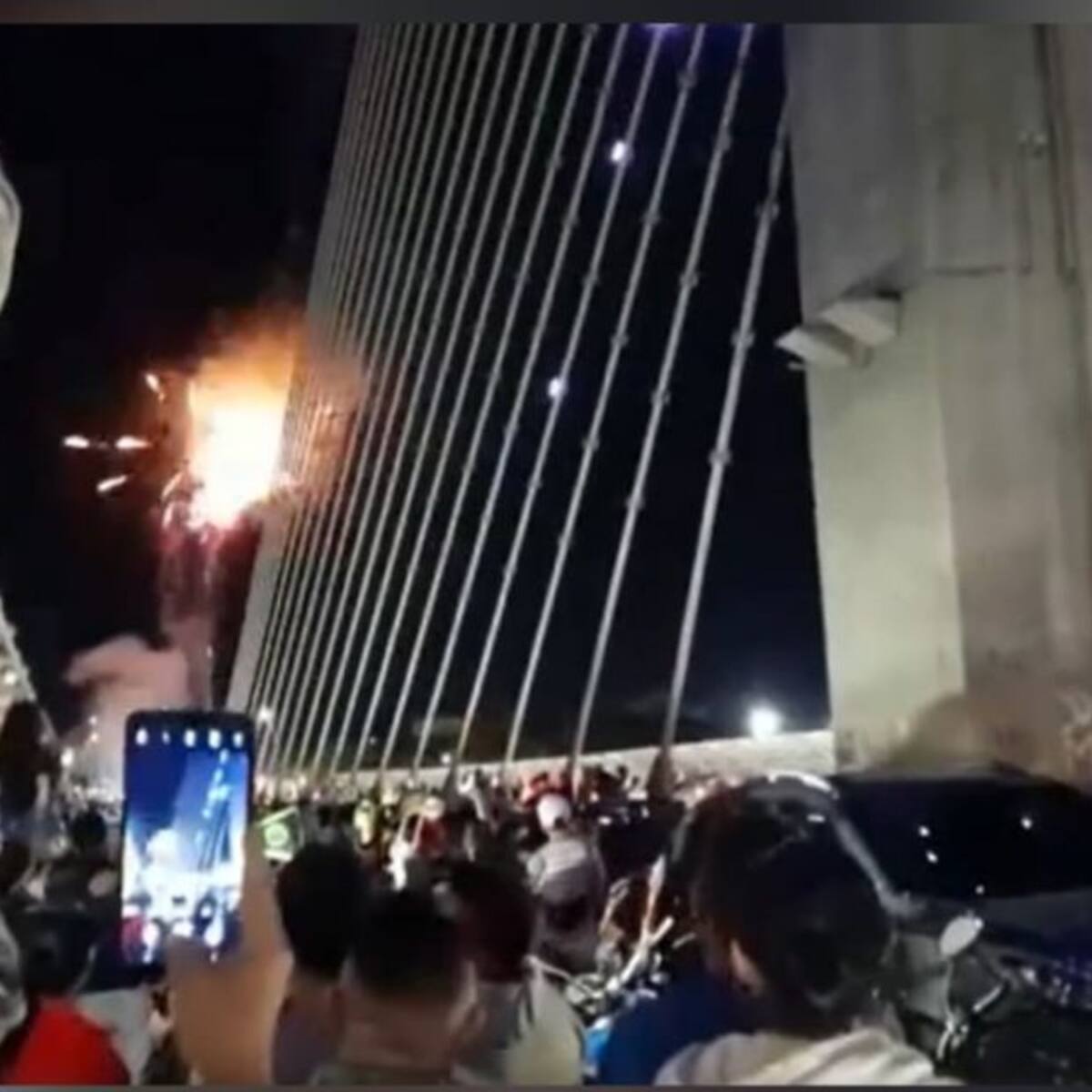 Evento en el Puente de la Novena no tenía permiso
