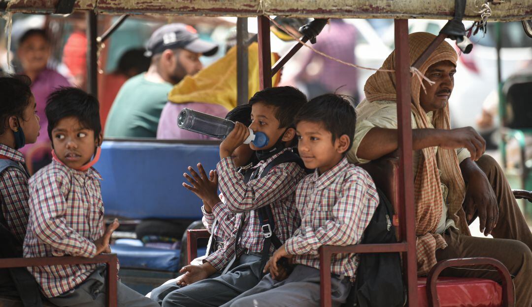 Olas de calor en la India