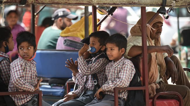 Olas de calor en la India