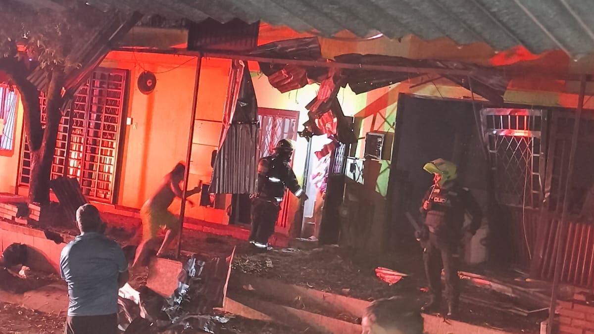 Alarma por explosión en el barrio Las Palmas de Neiva que no dejó heridos