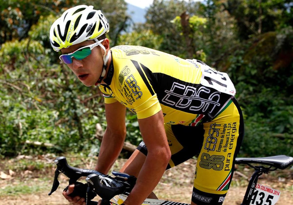 Imágenes de la etapa que llegó a Barbosa, Santander y donde Jefry Romero, del Team Colombia, fue el ganador.