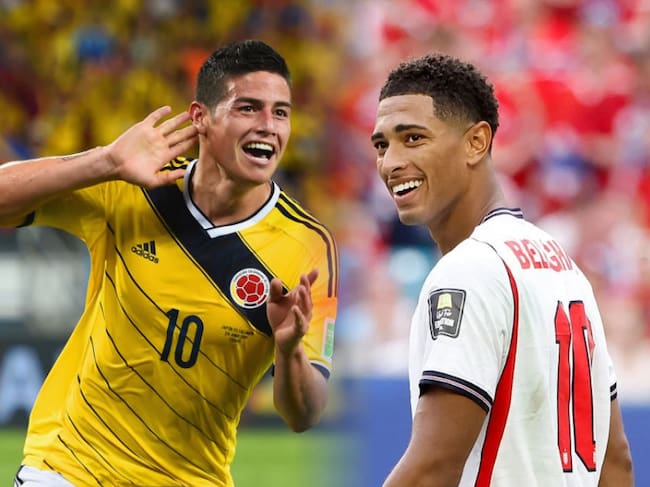 Jude Bellingham iguala en el Mundial 2026 un histórico récord de James Rodríguez: ¿De qué se trata? / Getty Images