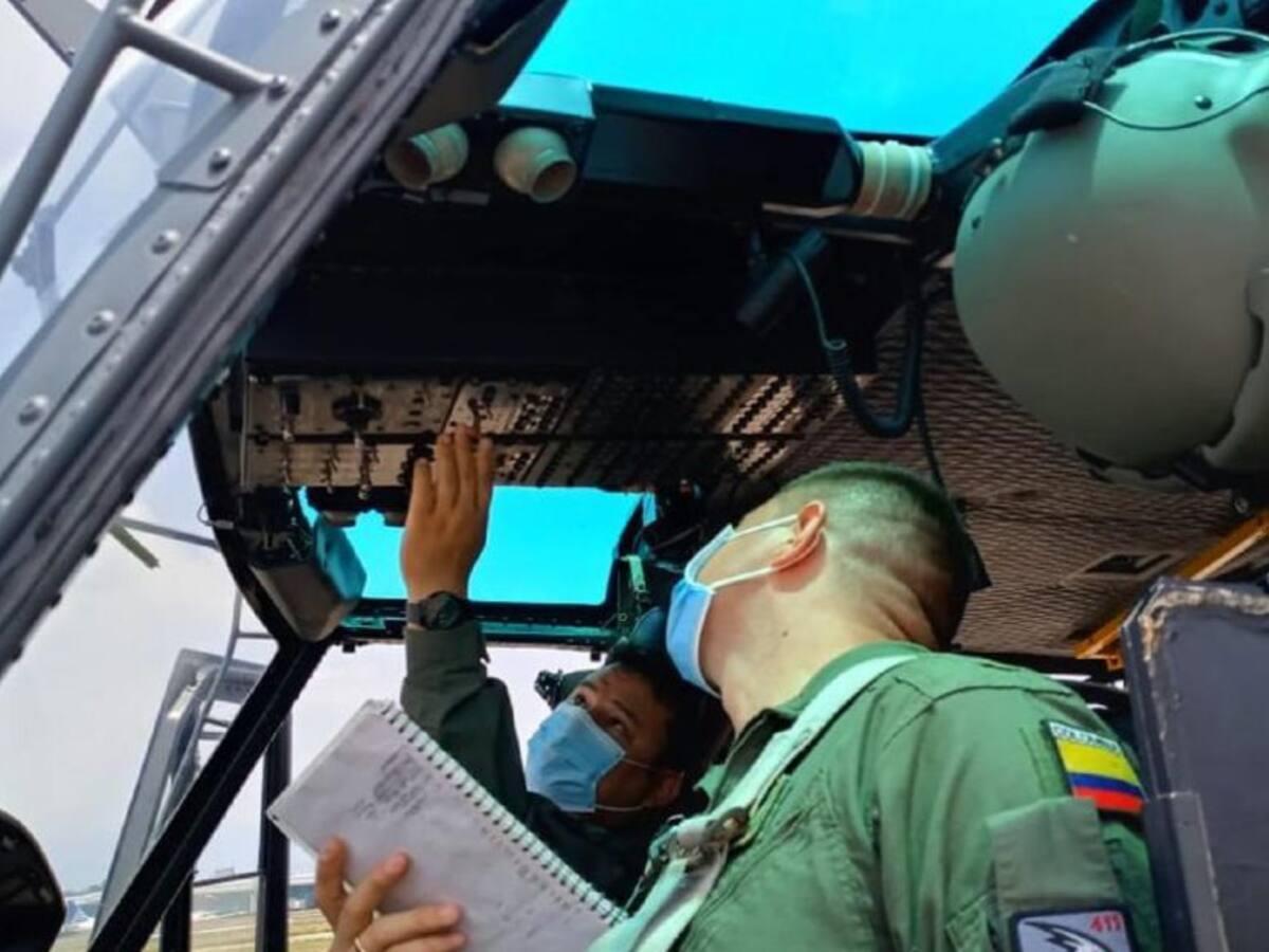 Pilotos colombianos brindan formación a la Fuerza Aérea de Guatemala
