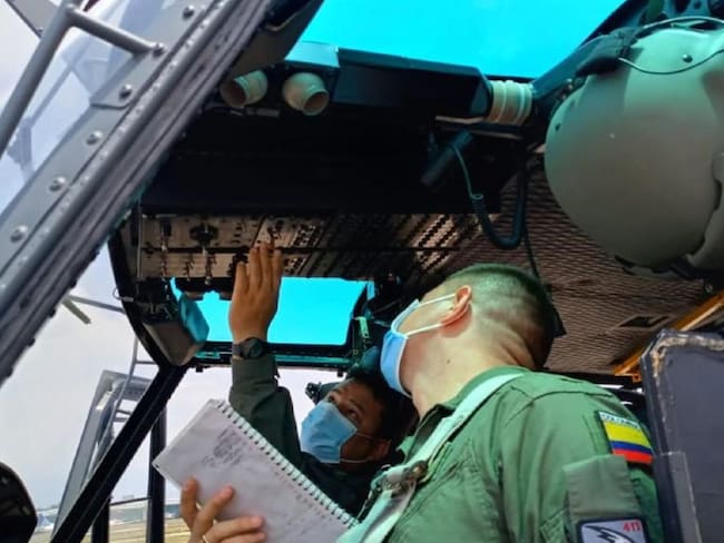 Pilotos de Guatemala reciben formación de sus homólogos colombianos