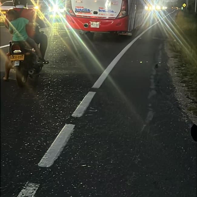 Accidente bus de Brasilia en la vía Cartagena–Bayunca. // Colprensa
