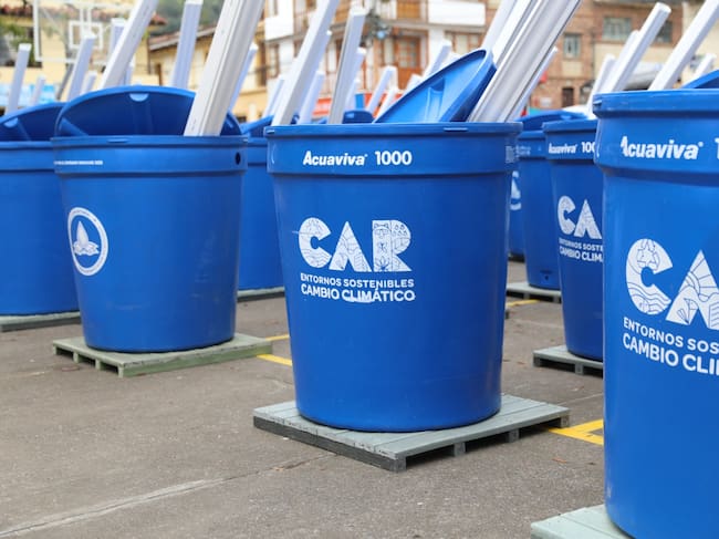 La CAR viene implementando estrategias para fortalecer la capacidad de respuesta de las comunidades frente al desabastecimiento de agua / Foto: Prensa CAR